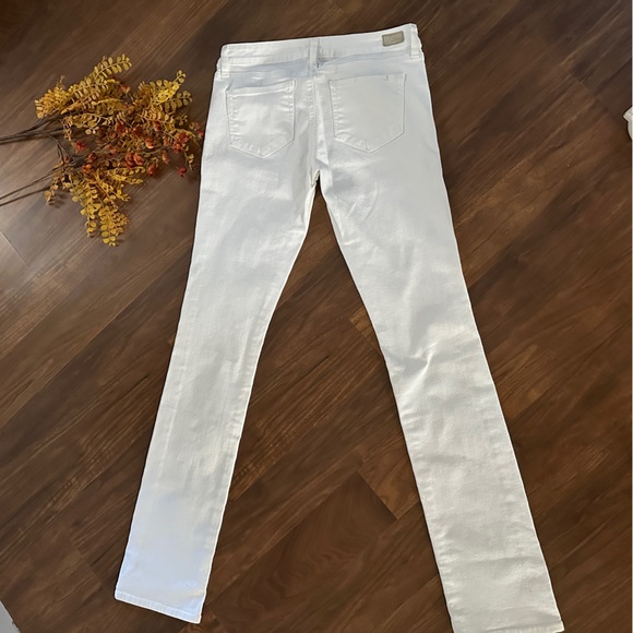 EUC Paige Straight Leg White Jeans - Picture 5 of 7